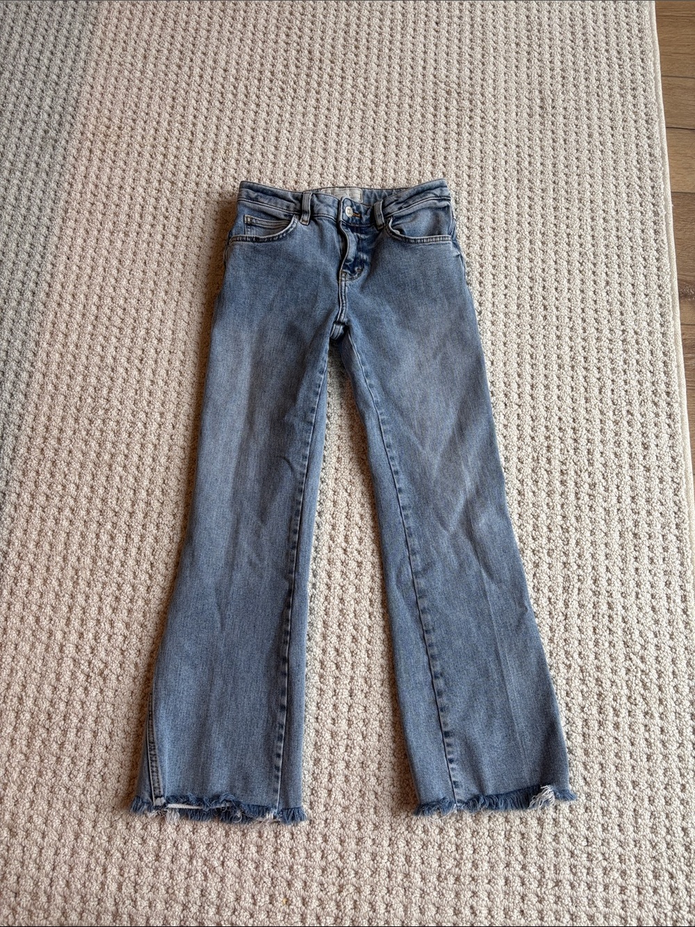 FREE PEOPLE Classic Women's Light Blue Flared Jeans